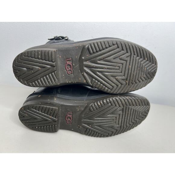 Ugg Women’s Black Kesey Waterproof Boot Size 7 - Picture 7 of 11